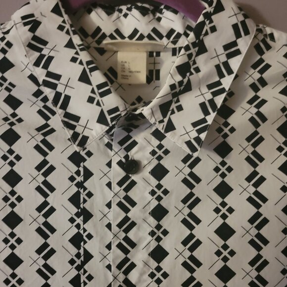 Marni at H&M 2012 L geometric oversized shirt. - Picture 4 of 8